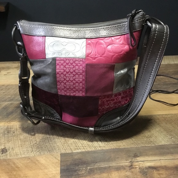 Vintage Coach Patchwork Bag - Picture 4 of 5